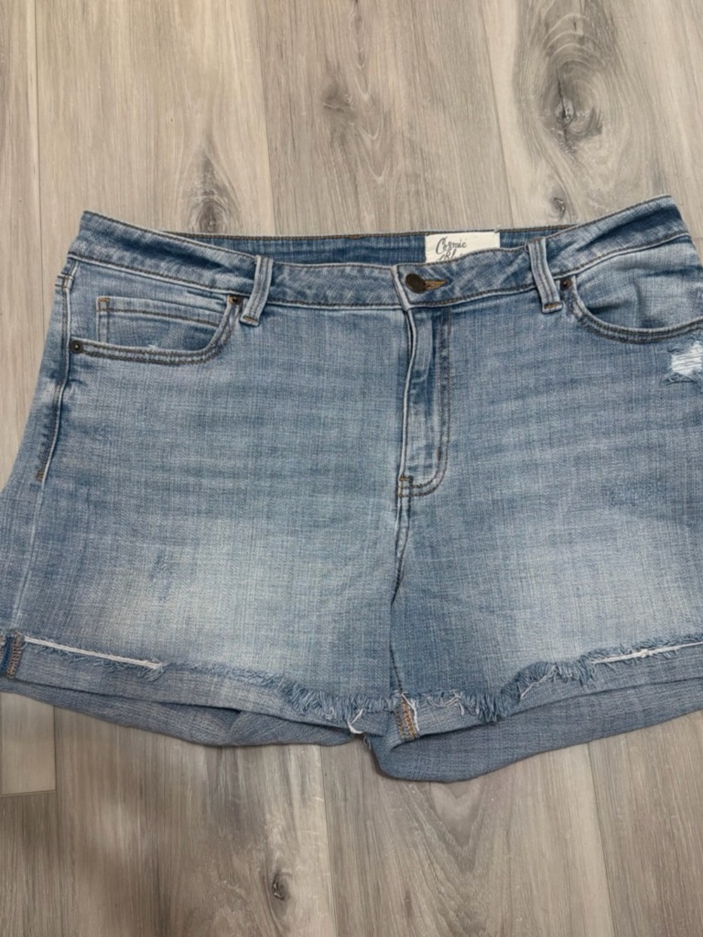 Cosmic Blue Love Shorts